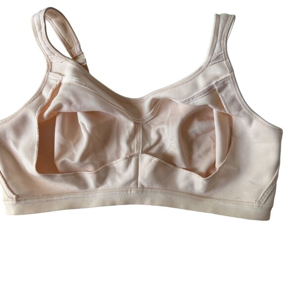 Playtex 18 Hour Wire-Free WF Bra Plus Size 44DD Light Beige Comfort Support New - Picture 5 of 11